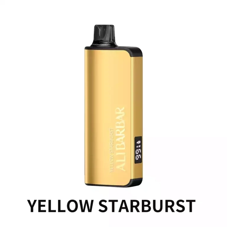 ALIBARBAR INGOT Yellow Starburst 9000 Puffs